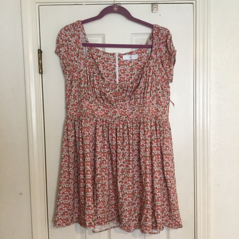 Dauphinette $550 MSRP x Liberty of London mini dress XL